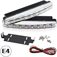 PLC020 - Luces diurnas LED para coche- 5050SMD- R87- E4- autorizadas por la legislación alemana de circulación (StvzO)